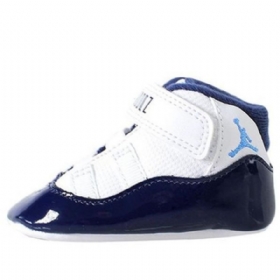 Nike Air Jordan 11 Retro Cb Koripallokengät Lapsille Valkoinen Laivastonsininen