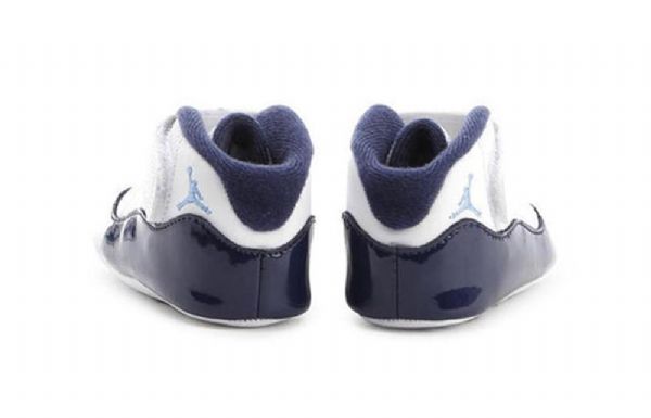 Nike Air Jordan 11 Retro Cb Koripallokengät Lapsille Valkoinen Laivastonsininen