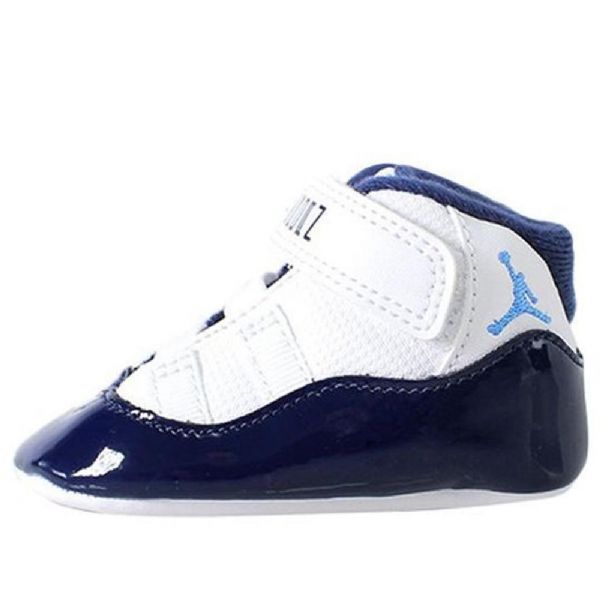 Nike Air Jordan 11 Retro Cb Koripallokengät Lapsille Valkoinen Laivastonsininen