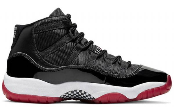 Nike Air Jordan 11 Retro Gs Koripallokengät Miehille Musta Punainen
