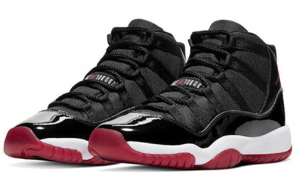 Nike Air Jordan 11 Retro Gs Koripallokengät Miehille Musta Punainen