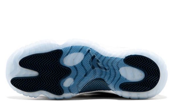 Nike Air Jordan 11 Retro Gs Koripallokengät Naisille Valkoinen Laivastonsininen