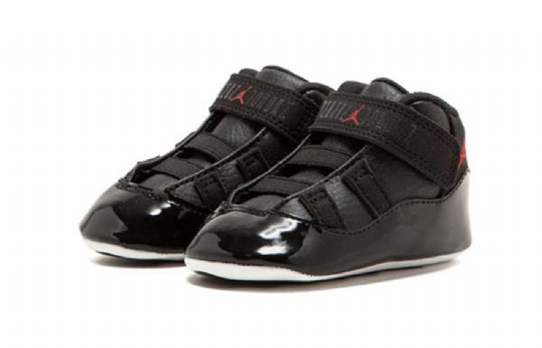 Nike Air Jordan 11 Retro Infant Gift Pack Kengät Lapsille Musta