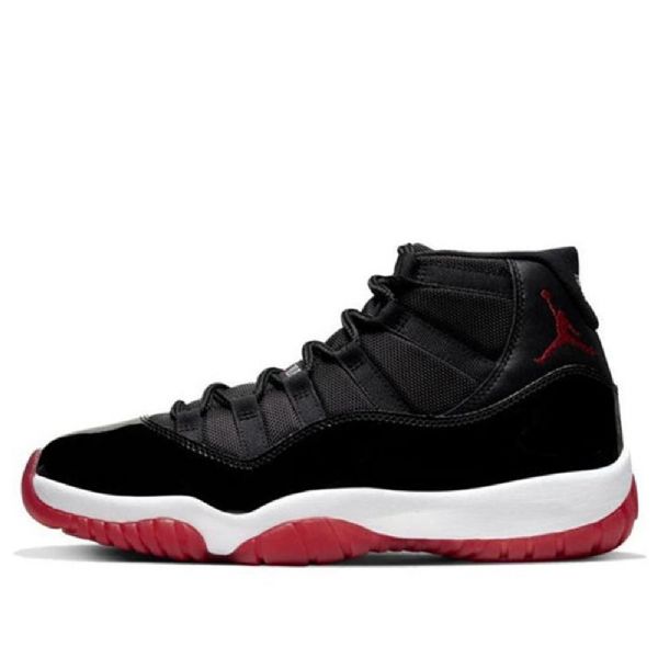 Nike Air Jordan 11 Retro Koripallokengät Miehille Musta Punainen