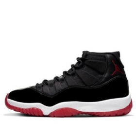 Nike Air Jordan 11 Retro Koripallokengät Miehille Musta Punainen