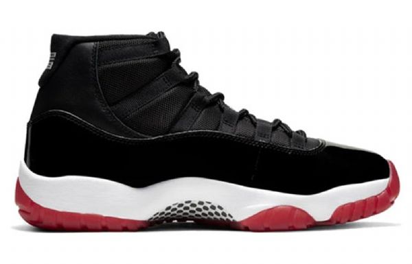 Nike Air Jordan 11 Retro Koripallokengät Miehille Musta Punainen