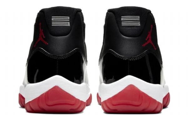 Nike Air Jordan 11 Retro Koripallokengät Miehille Musta Punainen