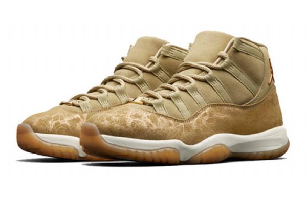 Nike Air Jordan 11 Retro Koripallokengät Naisille Oliivinvihreä