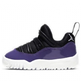 Nike Air Jordan 11 Retro Little Flex Td Kengät Lapsille Musta Violetti