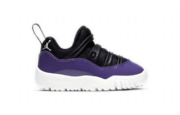 Nike Air Jordan 11 Retro Little Flex Td Kengät Lapsille Musta Violetti