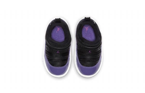 Nike Air Jordan 11 Retro Little Flex Td Kengät Lapsille Musta Violetti