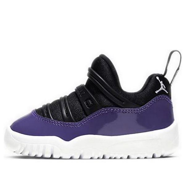 Nike Air Jordan 11 Retro Little Flex Td Kengät Lapsille Musta Violetti