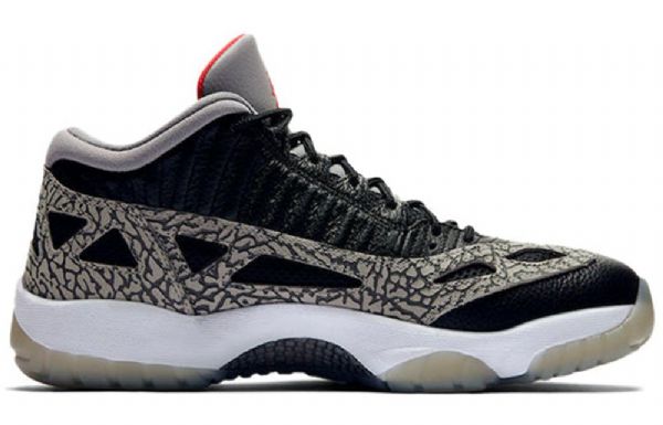 Nike Air Jordan 11 Retro Low Tops Eli Koripallokengät Miesten Musta