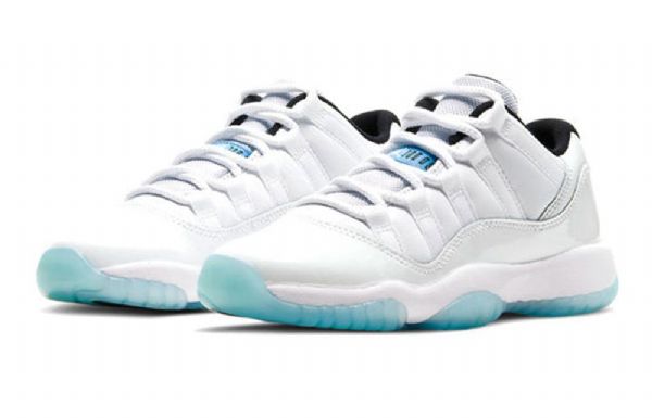 Nike Air Jordan 11 Retro Low Tops Gs Koripallokengät Miehille Sininen