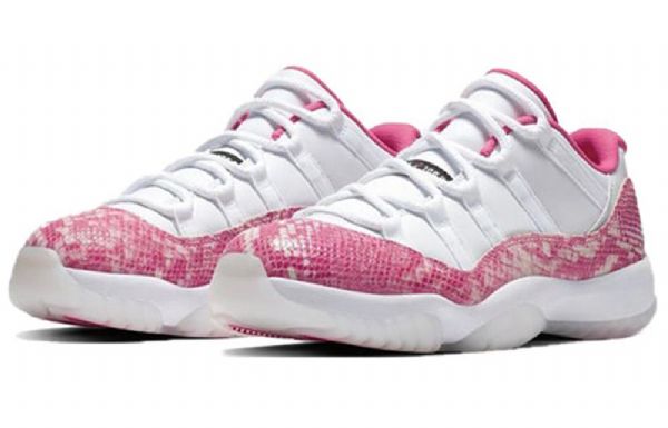 Nike Air Jordan 11 Retro Low Tops Koripallokengät Naisten Vaaleanpunainen