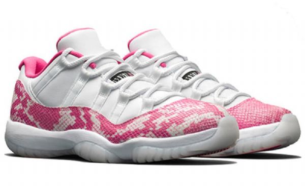 Nike Air Jordan 11 Retro Low Tops Koripallokengät Naisten Vaaleanpunainen