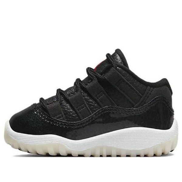 Nike Air Jordan 11 Retro Low Tops Td-kengät Lapsille Musta