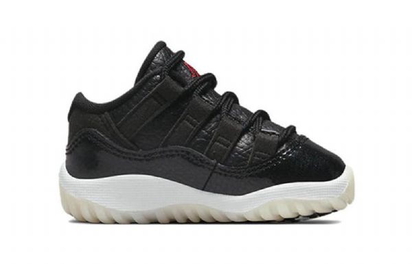 Nike Air Jordan 11 Retro Low Tops Td-kengät Lapsille Musta