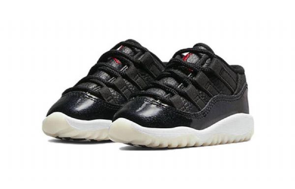 Nike Air Jordan 11 Retro Low Tops Td-kengät Lapsille Musta