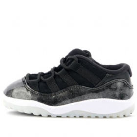 Nike Air Jordan 11 Retro Low Tops Td-kengät Lapsille Musta