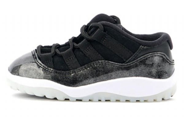 Nike Air Jordan 11 Retro Low Tops Td-kengät Lapsille Musta