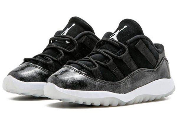 Nike Air Jordan 11 Retro Low Tops Td-kengät Lapsille Musta