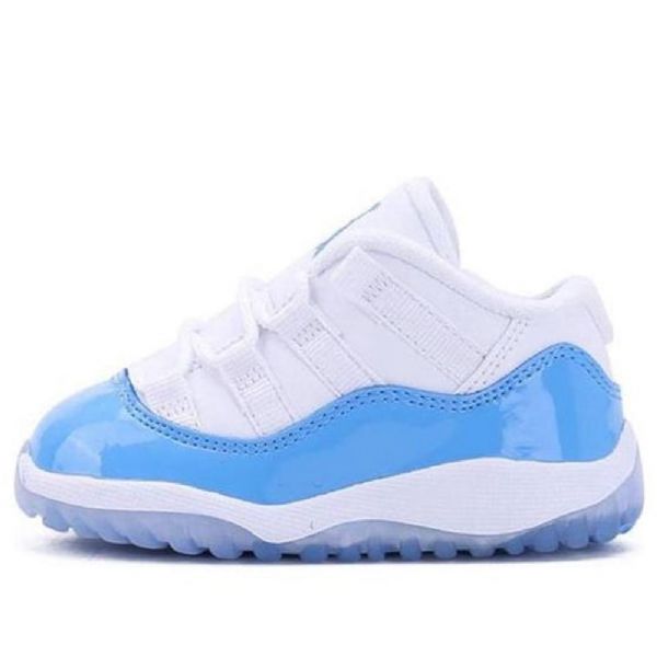 Nike Air Jordan 11 Retro Low Tops Td-kengät Lapsille Sininen Valkoinen