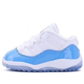 Nike Air Jordan 11 Retro Low Tops Td-kengät Lapsille Sininen Valkoinen