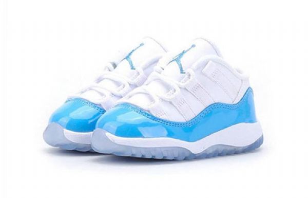 Nike Air Jordan 11 Retro Low Tops Td-kengät Lapsille Sininen Valkoinen