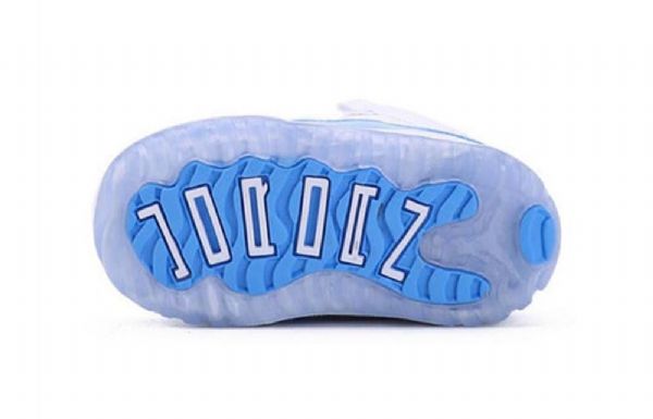 Nike Air Jordan 11 Retro Low Tops Td-kengät Lapsille Sininen Valkoinen