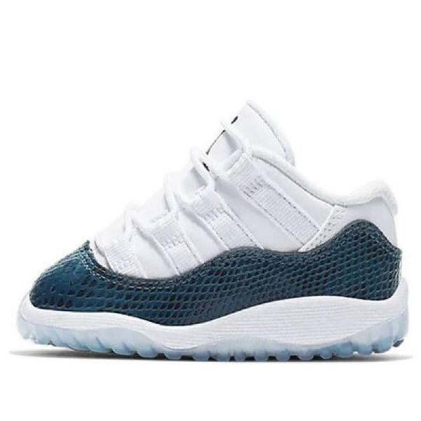 Nike Air Jordan 11 Retro Low Tops Td-kengät Lapsille Tummansininen