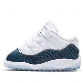 Nike Air Jordan 11 Retro Low Tops Td-kengät Lapsille Tummansininen