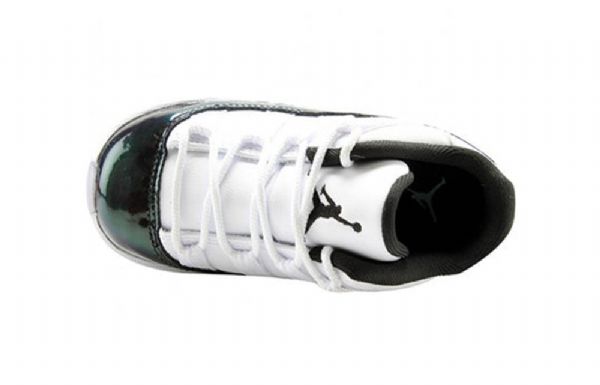 Nike Air Jordan 11 Retro Low Tops Td Koripallokengät Lapsille Valkoinen Vihreä