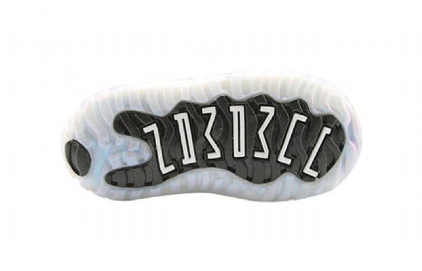 Nike Air Jordan 11 Retro Low Tops Td Koripallokengät Lapsille Valkoinen Vihreä