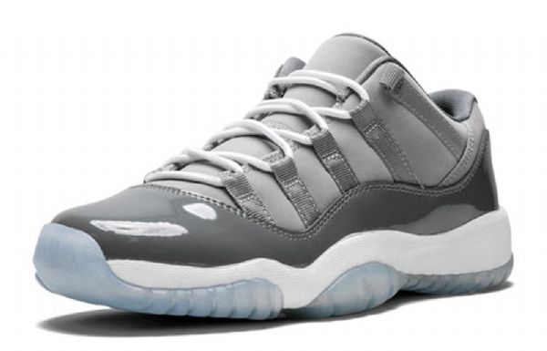 Nike Air Jordan 11 Retro Matalat Topit Bg Koripallokengät Miehille Harmaa