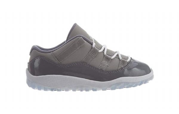 Nike Air Jordan 11 Retro Matalat Topit Bt Koripallokengät Lapsille Harmaa