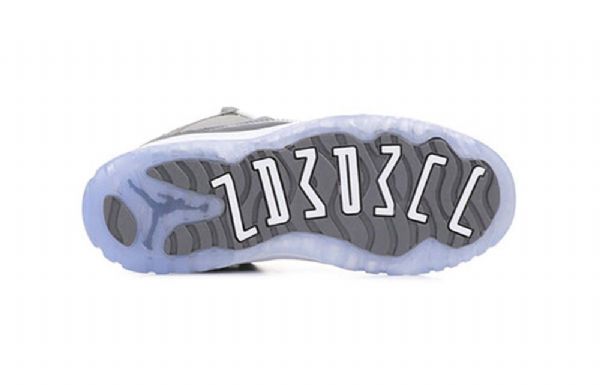Nike Air Jordan 11 Retro Matalat Topit Bt Koripallokengät Lapsille Harmaa