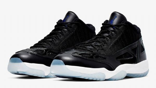 Nike Air Jordan 11 Retro Matalat Topit Eli Space Jam Kengät Miehille Musta