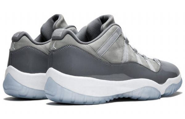 Nike Air Jordan 11 Retro Matalat Topit Koripallokengät Miehille Harmaa