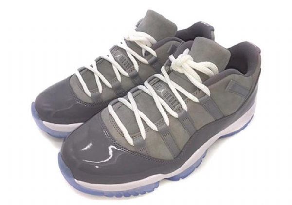 Nike Air Jordan 11 Retro Matalat Topit Koripallokengät Naisille Harmaa