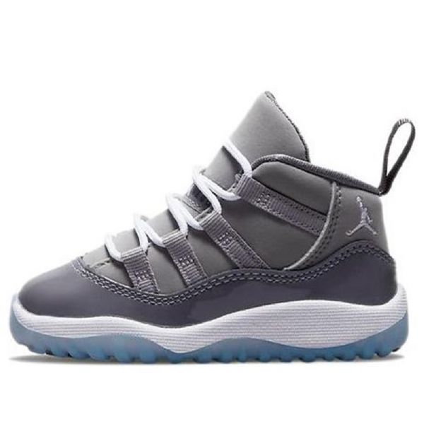 Nike Air Jordan 11 Retro Td Kengät Lapsille Harmaa