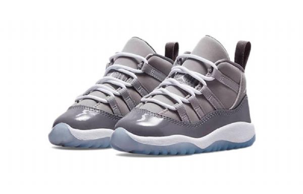 Nike Air Jordan 11 Retro Td Kengät Lapsille Harmaa