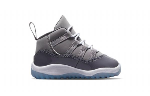Nike Air Jordan 11 Retro Td Kengät Lapsille Harmaa
