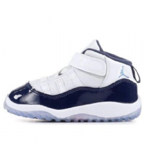 Nike Air Jordan 11 Retro Td Kengät Lapsille Valkoinen Laivastonsininen