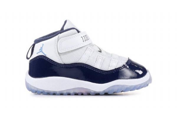 Nike Air Jordan 11 Retro Td Kengät Lapsille Valkoinen Laivastonsininen