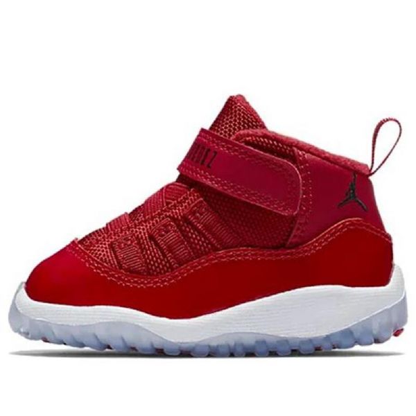 Nike Air Jordan 11 Retro Td Koripallokengät Lapsille Punainen