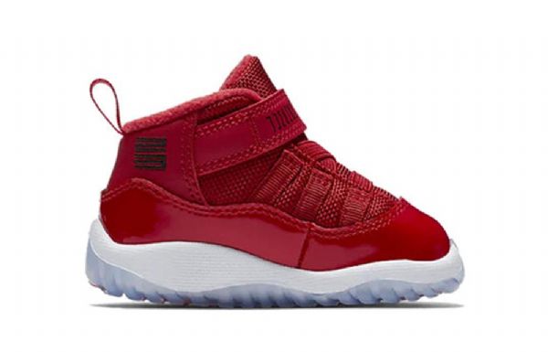 Nike Air Jordan 11 Retro Td Koripallokengät Lapsille Punainen