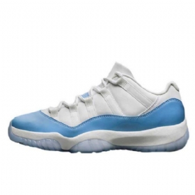 Nike Air Jordan 11 Unc Kengät Miehille Valkoinen Sininen