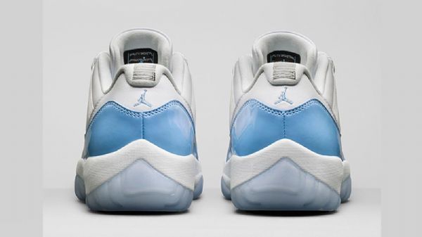 Nike Air Jordan 11 Unc Kengät Miehille Valkoinen Sininen
