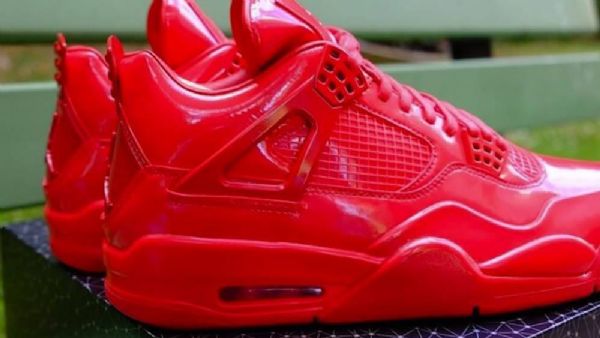 Nike Air Jordan 11lab4 Miesten Kengät Punainen